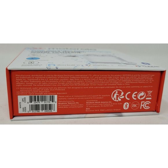 Motorola Verve Buds 110 Bluetooth Wireless Earbuds Headphones & Charging Base - Picture 5 of 5